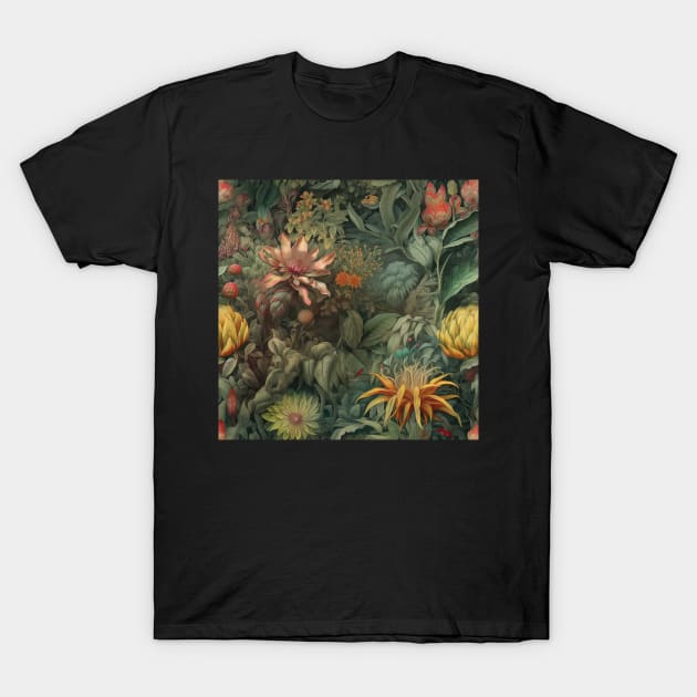 A.I. Gardens :: Sampling Masters :: Ernst Haeckel + Rembrandt T-Shirt by marcelserrano